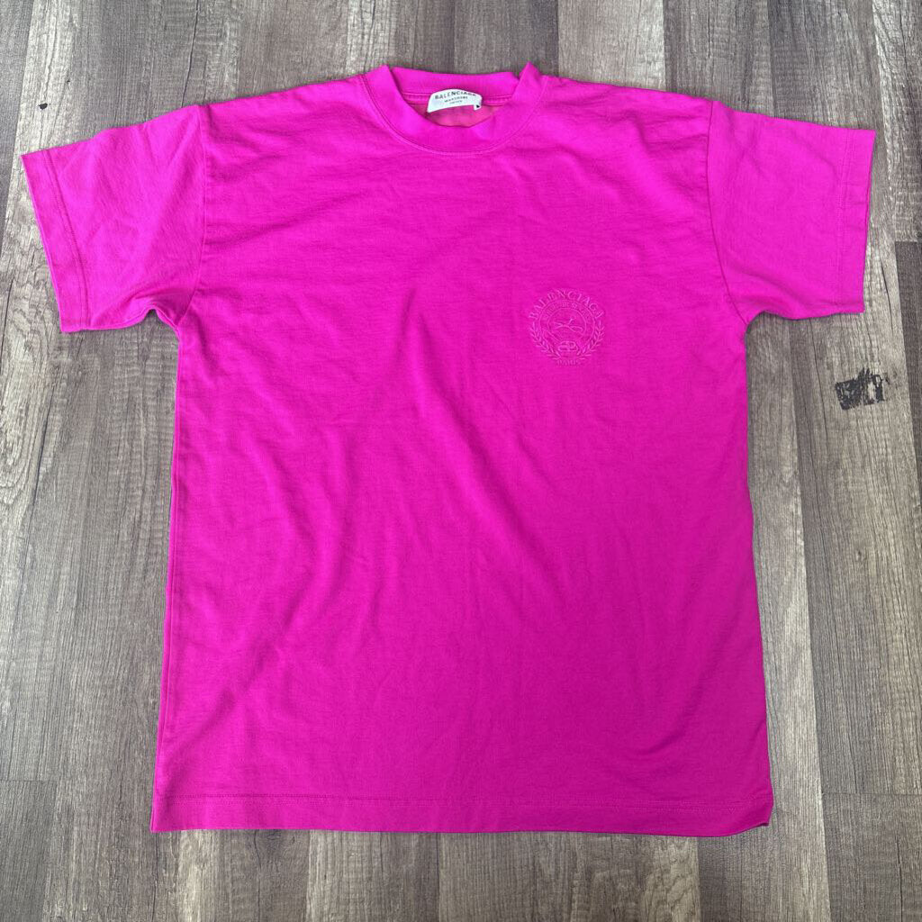 Balenciaga shirt fuchsia