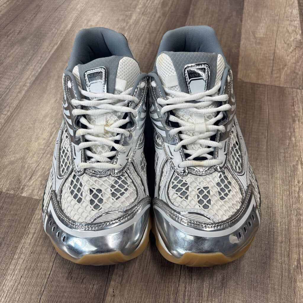 Bottega Veneta Orbit Sneaker white silver (No box)