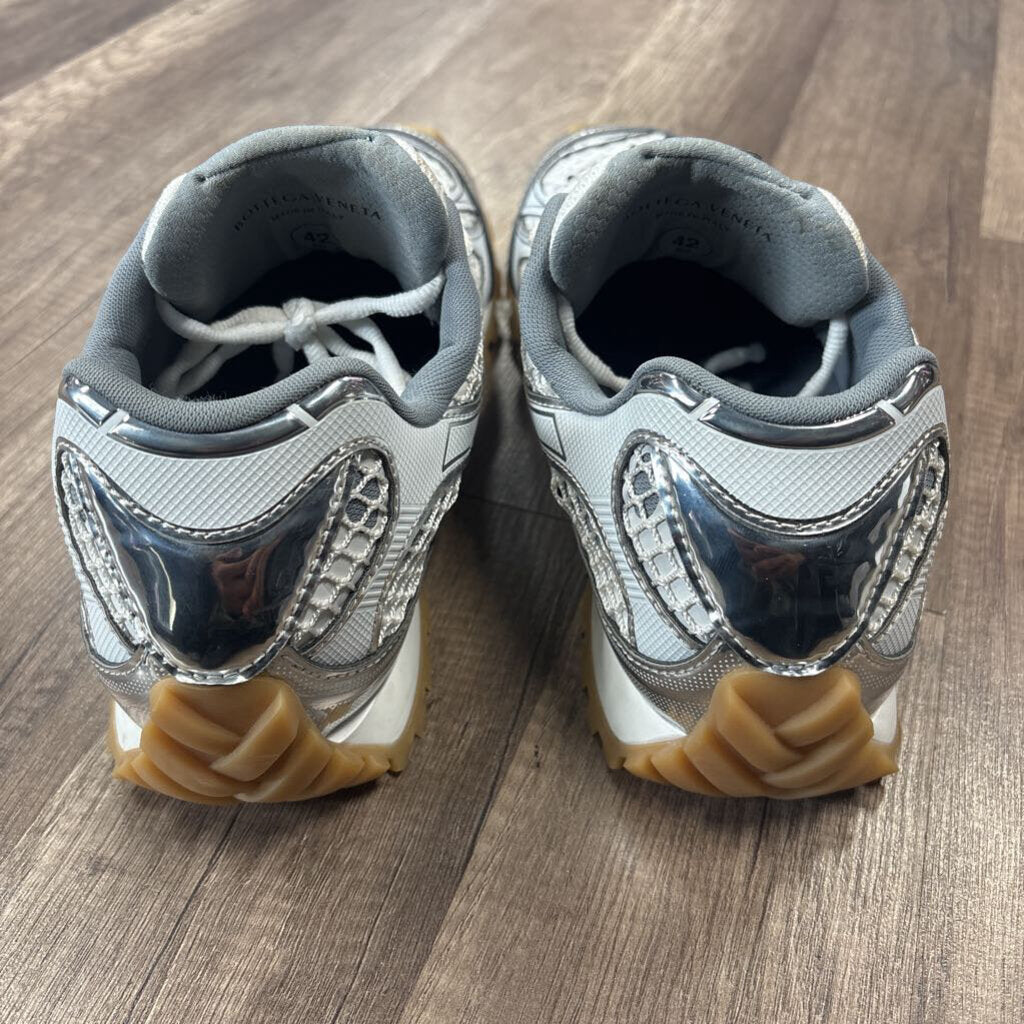 Bottega Veneta Orbit Sneaker white silver (No box)