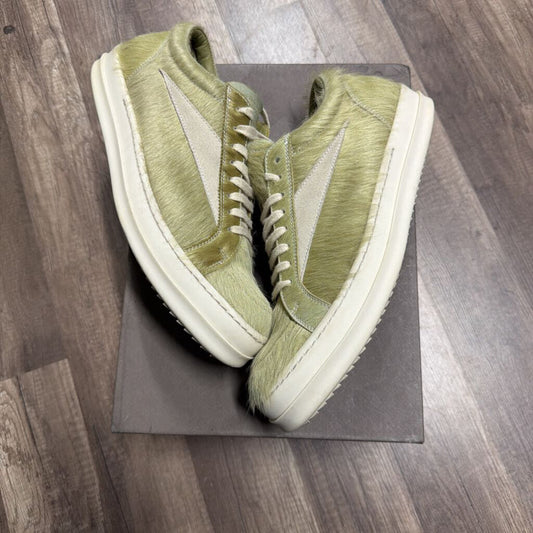 Rick Owens faux fur acid milk low