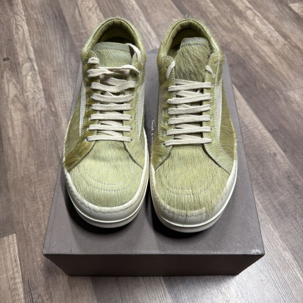 Rick Owens faux fur acid milk low