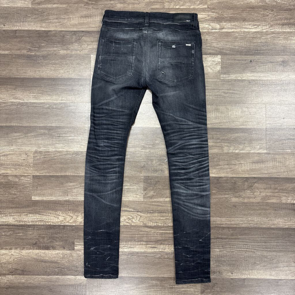 Amiri jean Grey Bedazzled Mx1