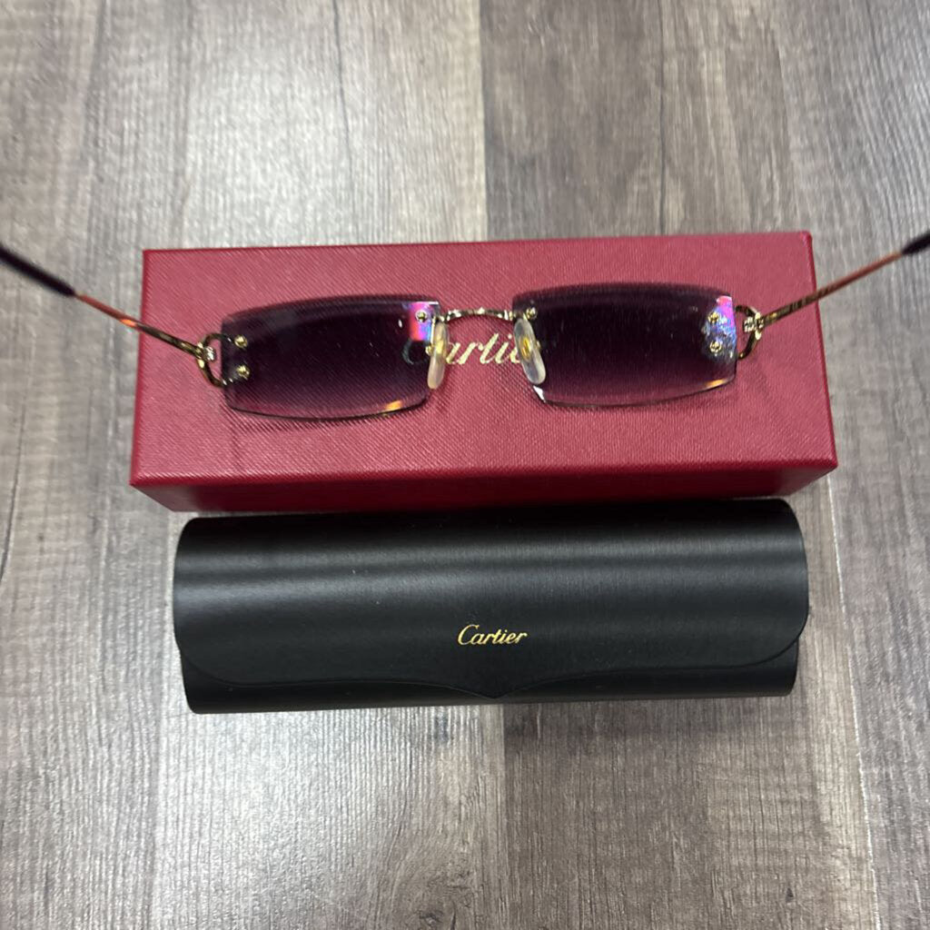 Cartier Tinted Black C decor