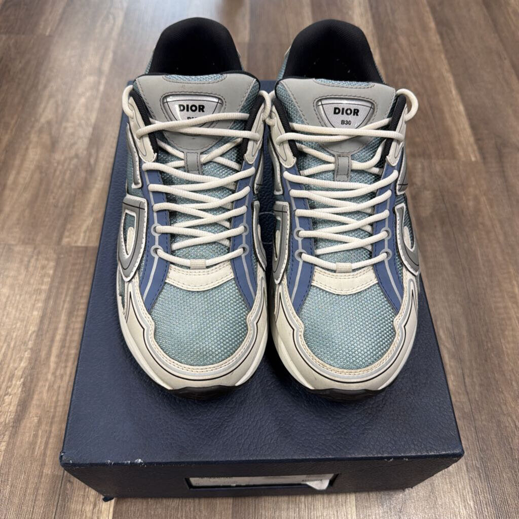 Dior B30 Reflective Blue Grey White