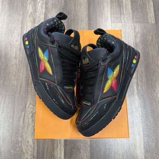 Louis Vuitton Skate Black Rainbow