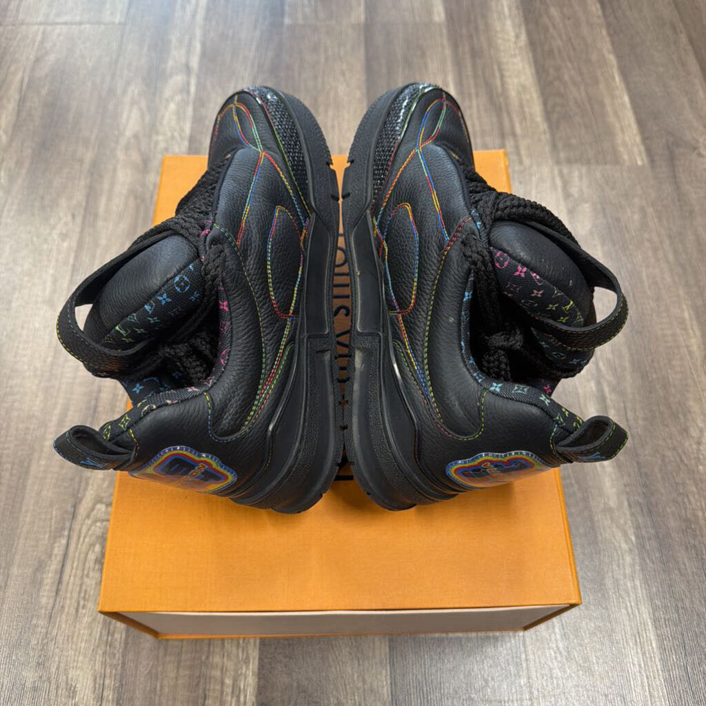Louis Vuitton Skate Black Rainbow