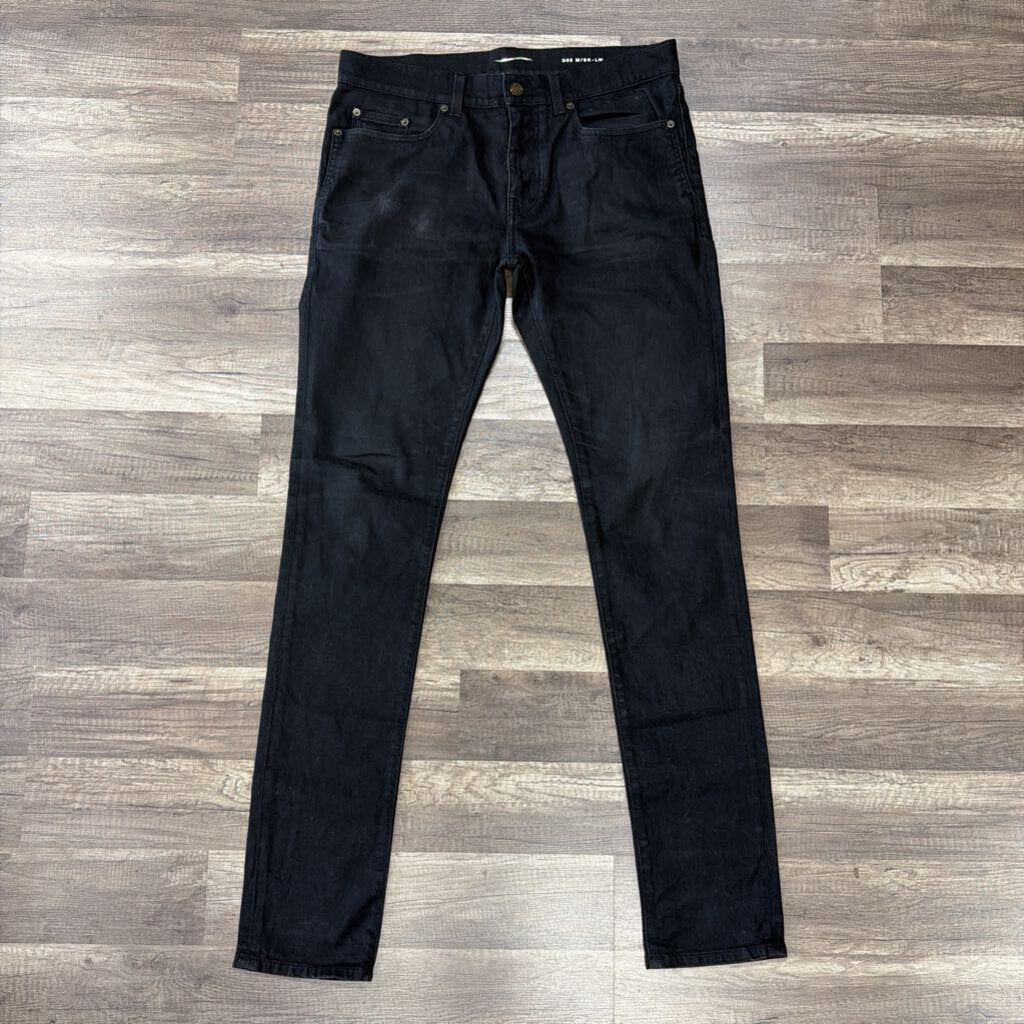 YSL Jean Plain Black
