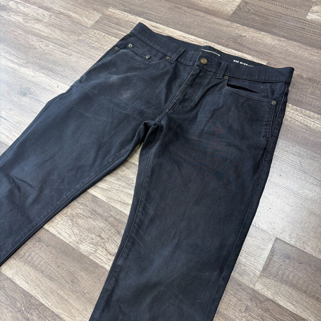 YSL Jean Plain Black