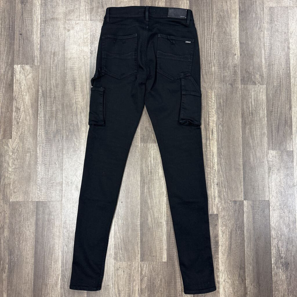 Amiri Jean Black Carpenter Skinny
