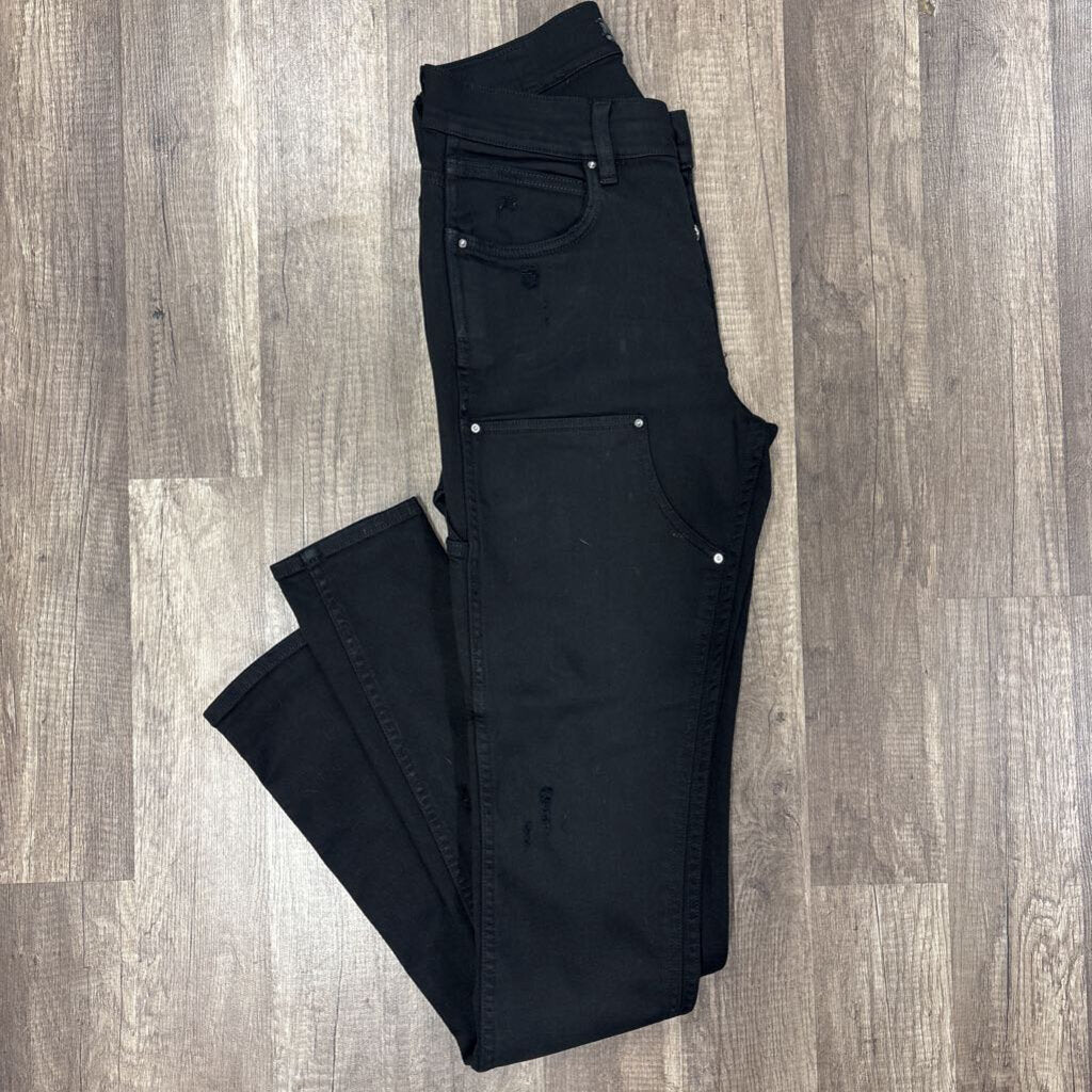 Amiri Jean Black Carpenter Skinny