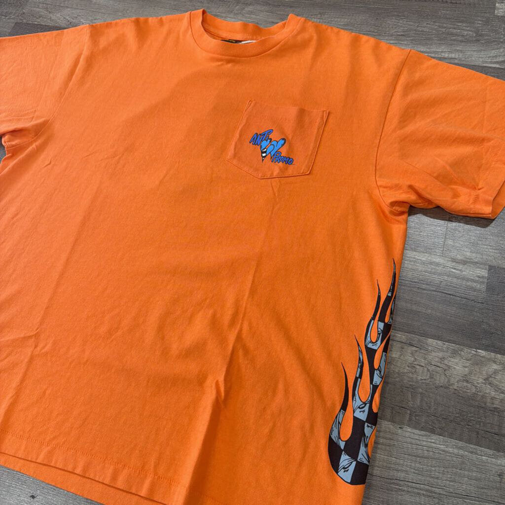 Anti Promo Matty Boy Flame Orange T-shirt