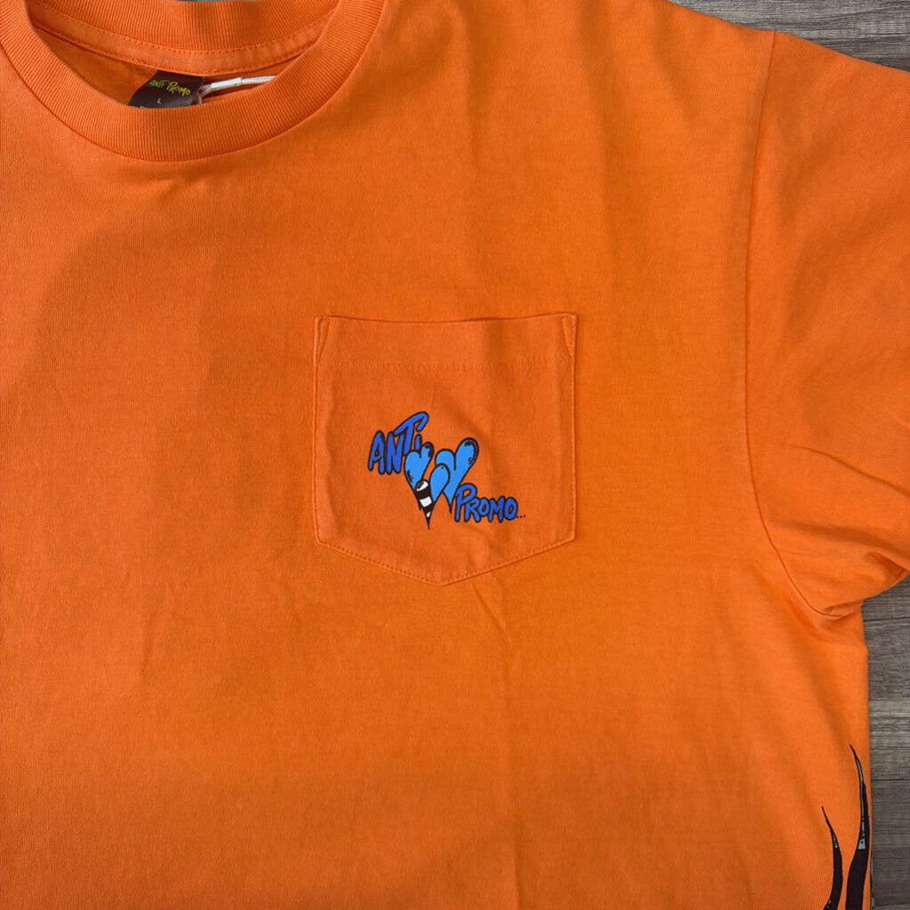 Anti Promo Matty Boy Flame Orange T-shirt