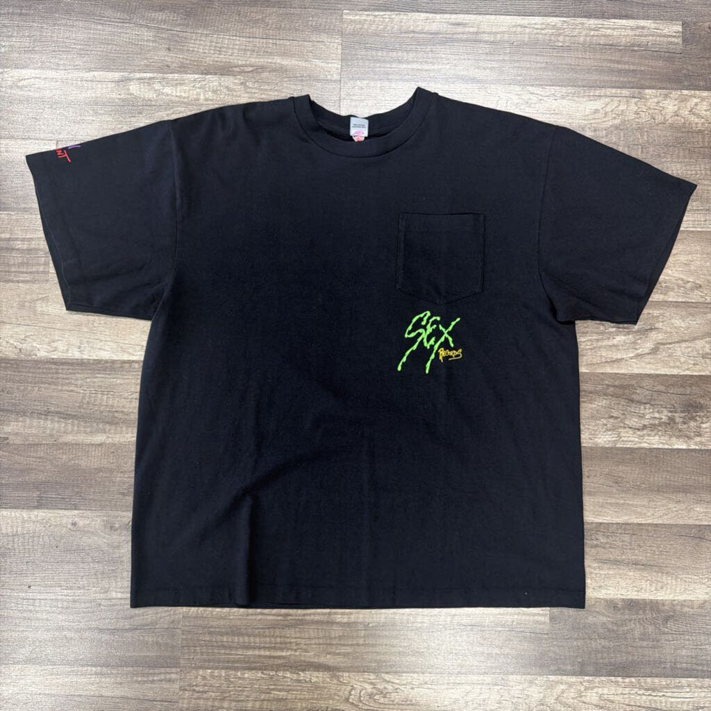 Anti Promo Matty Boy Sex Records Black T-shirt