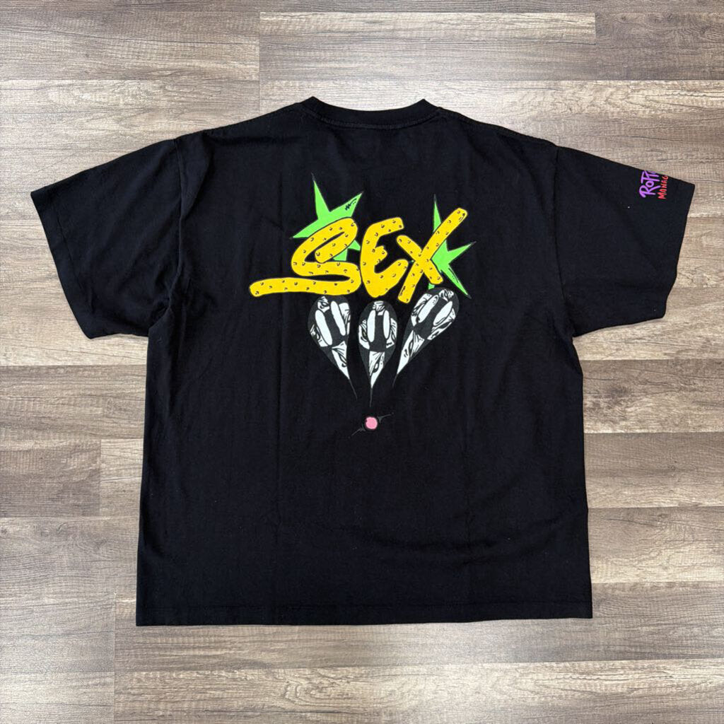 Anti Promo Matty Boy Sex Records Black T-shirt