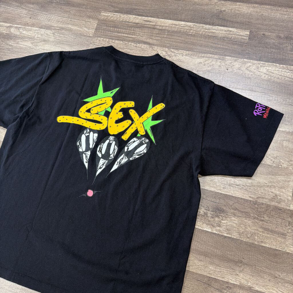 Anti Promo Matty Boy Sex Records Black T-shirt