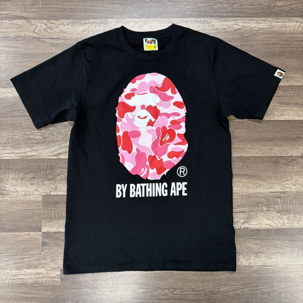Bape Pink Camo Ape Shirt