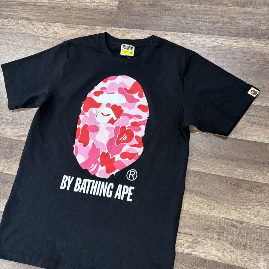 Bape Pink Camo Ape Shirt