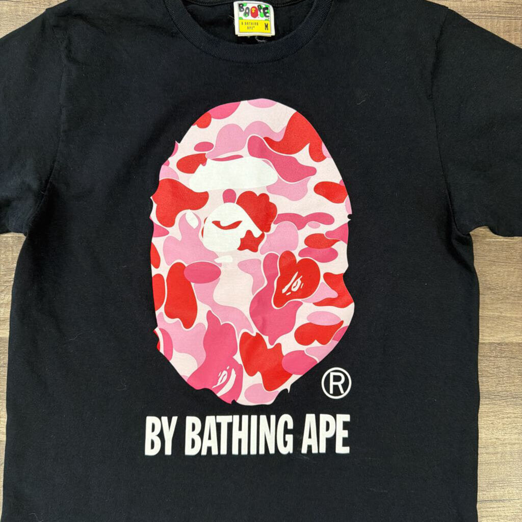 Bape Pink Camo Ape Shirt