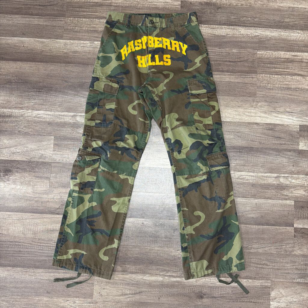 Raspberry Hills Camo Cargo Pants