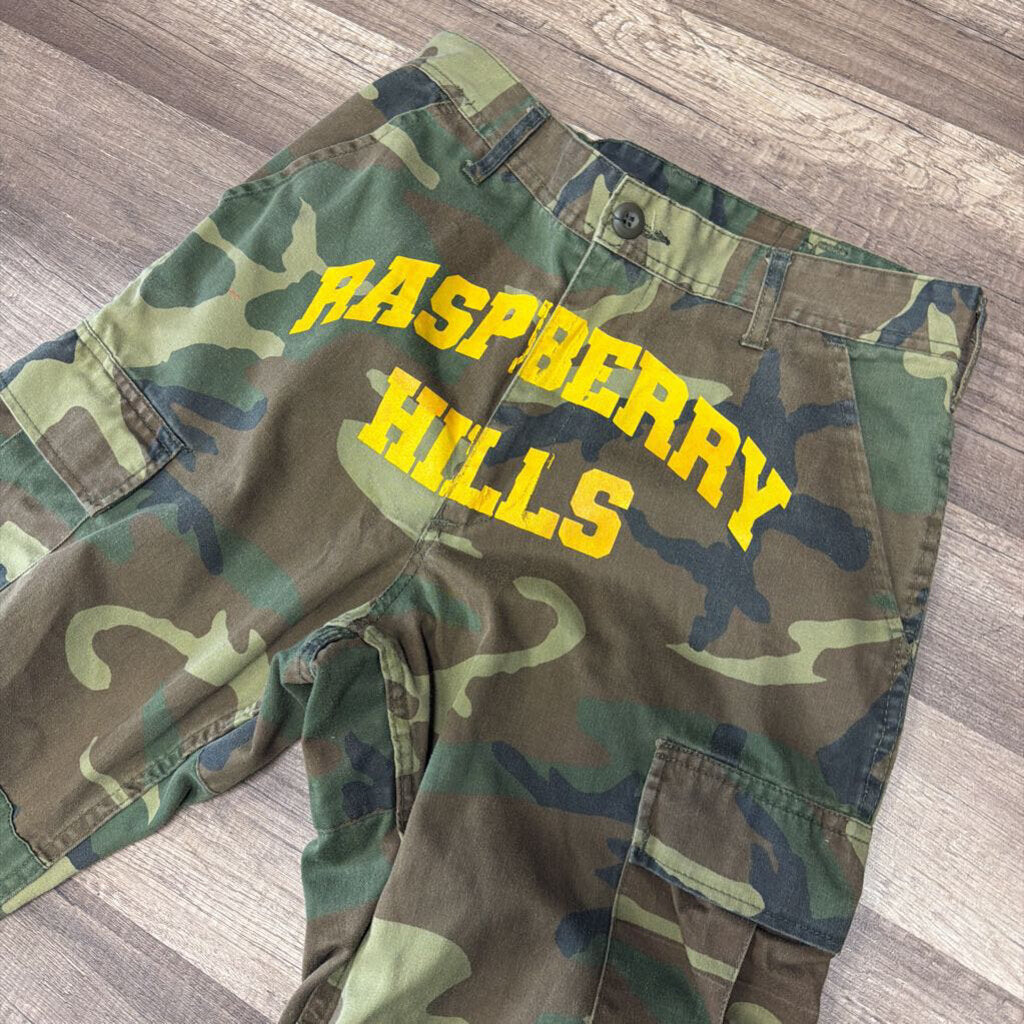Raspberry Hills Camo Cargo Pants