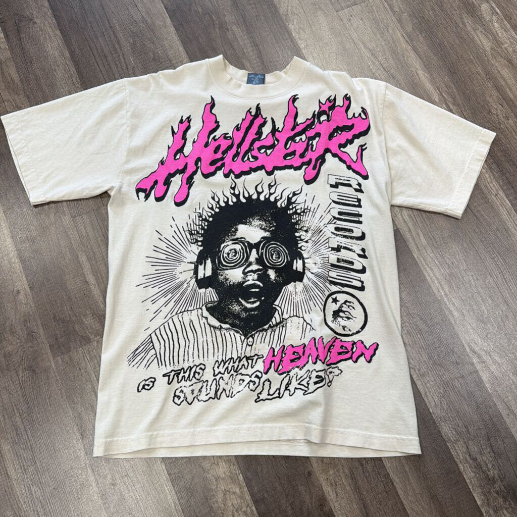 Hellstar Records Cream Shirt
