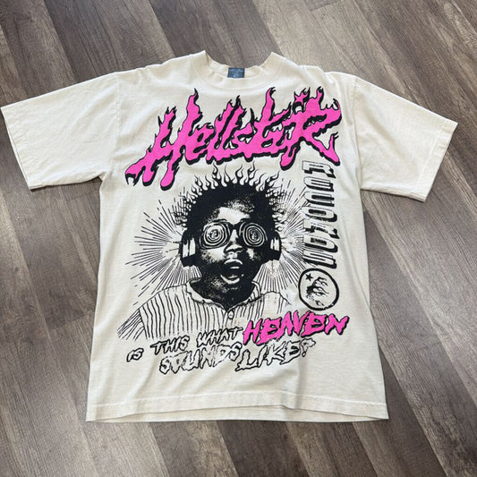 Hellstar Records Cream Shirt