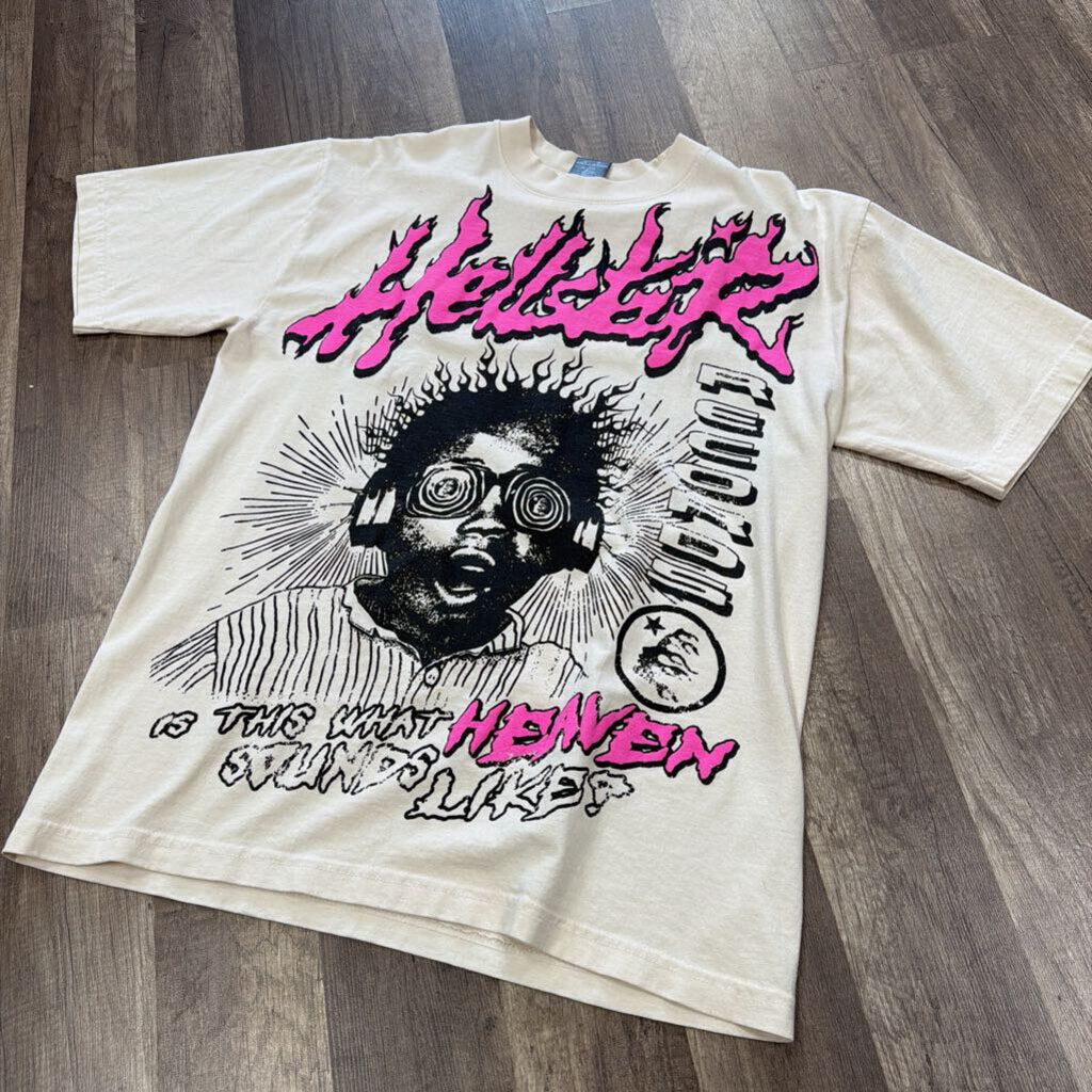 Hellstar Records Cream Shirt