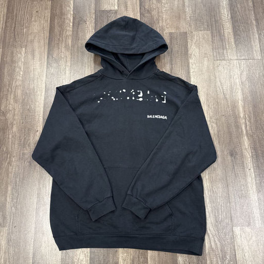 Balenciaga Hand-Drawn Logo Hoodie