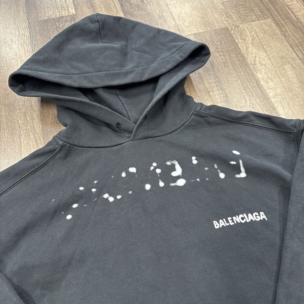 Balenciaga Hand-Drawn Logo Hoodie