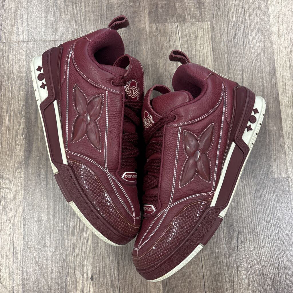 LV Louis Vuitton Skate Burgundy (No Box)