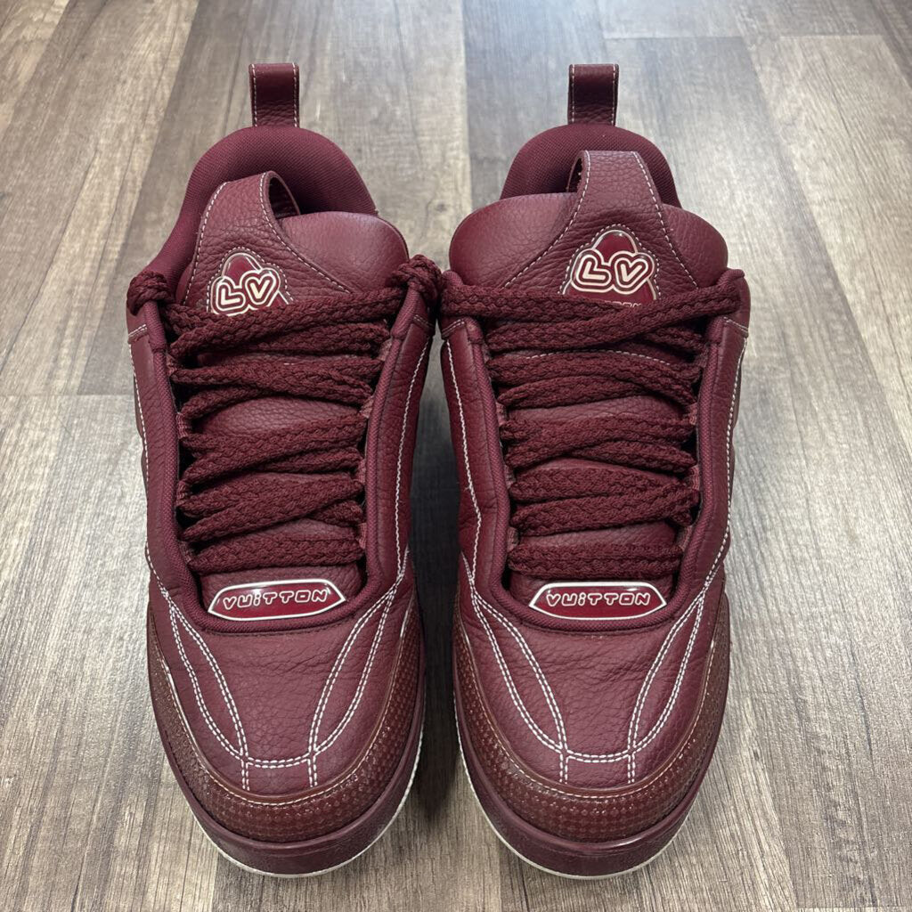 LV Louis Vuitton Skate Burgundy (No Box)
