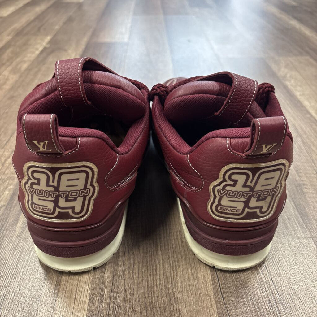 LV Louis Vuitton Skate Burgundy (No Box)