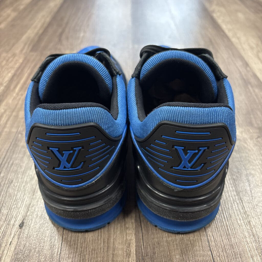 LV Louis Vuitton Trainer Black Blue