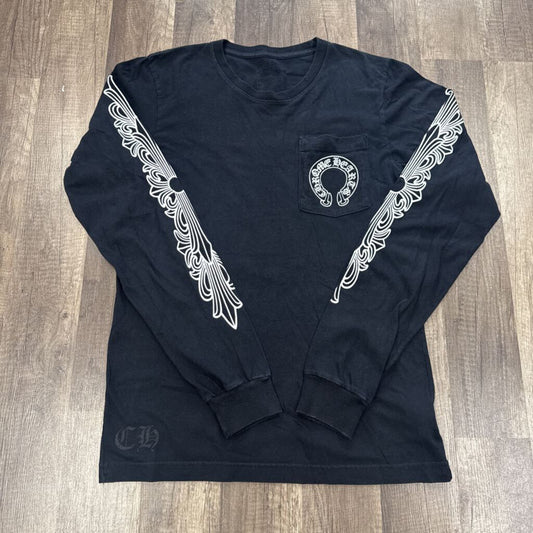 Chrome Hearts Horseshoe L/S T-shirt Black