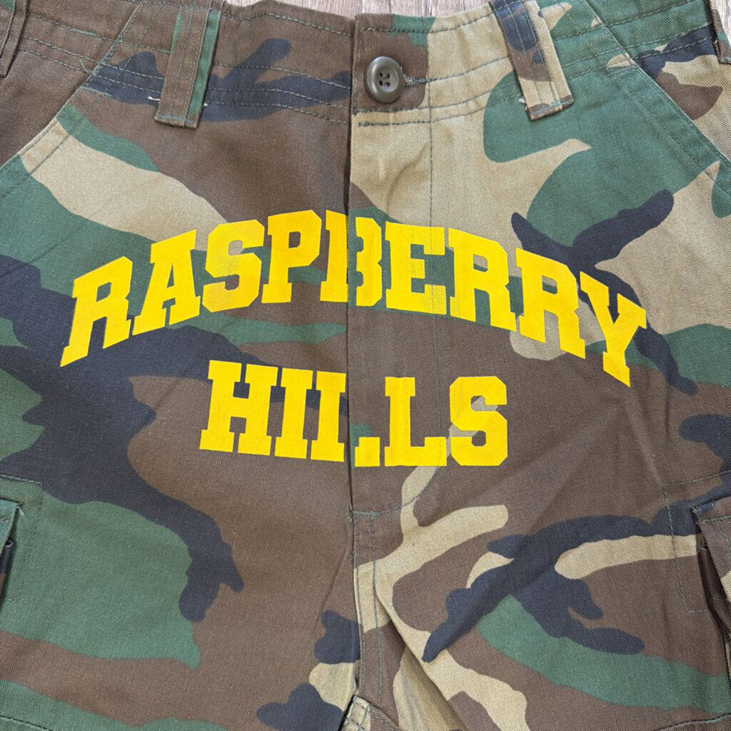 Raspberry Hills Camo Shorts