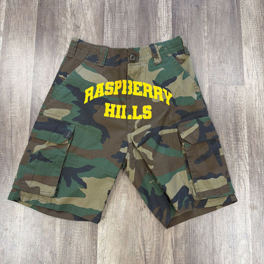 Raspberry Hills Camo Shorts
