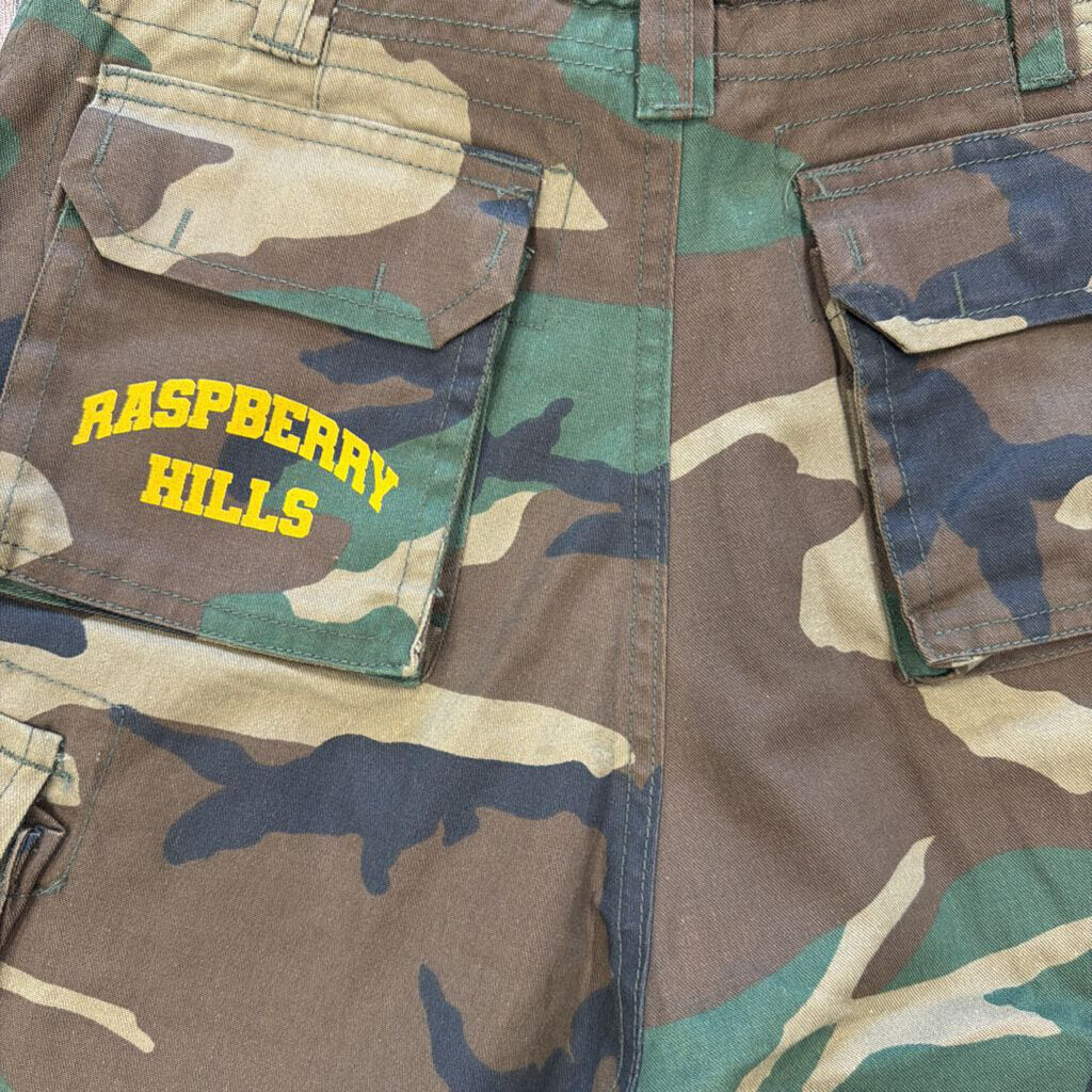 Raspberry Hills Camo Shorts