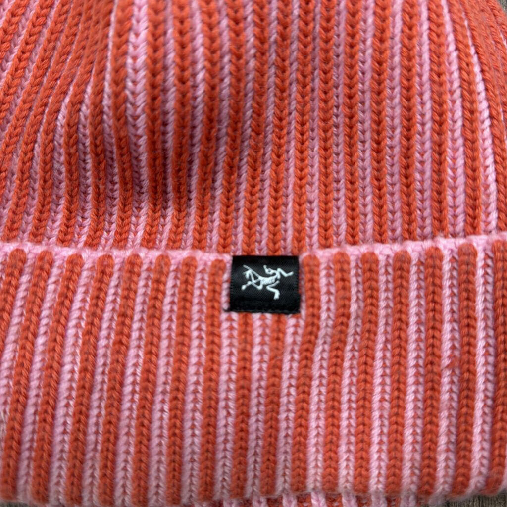 Arcteryx Beanie Red White