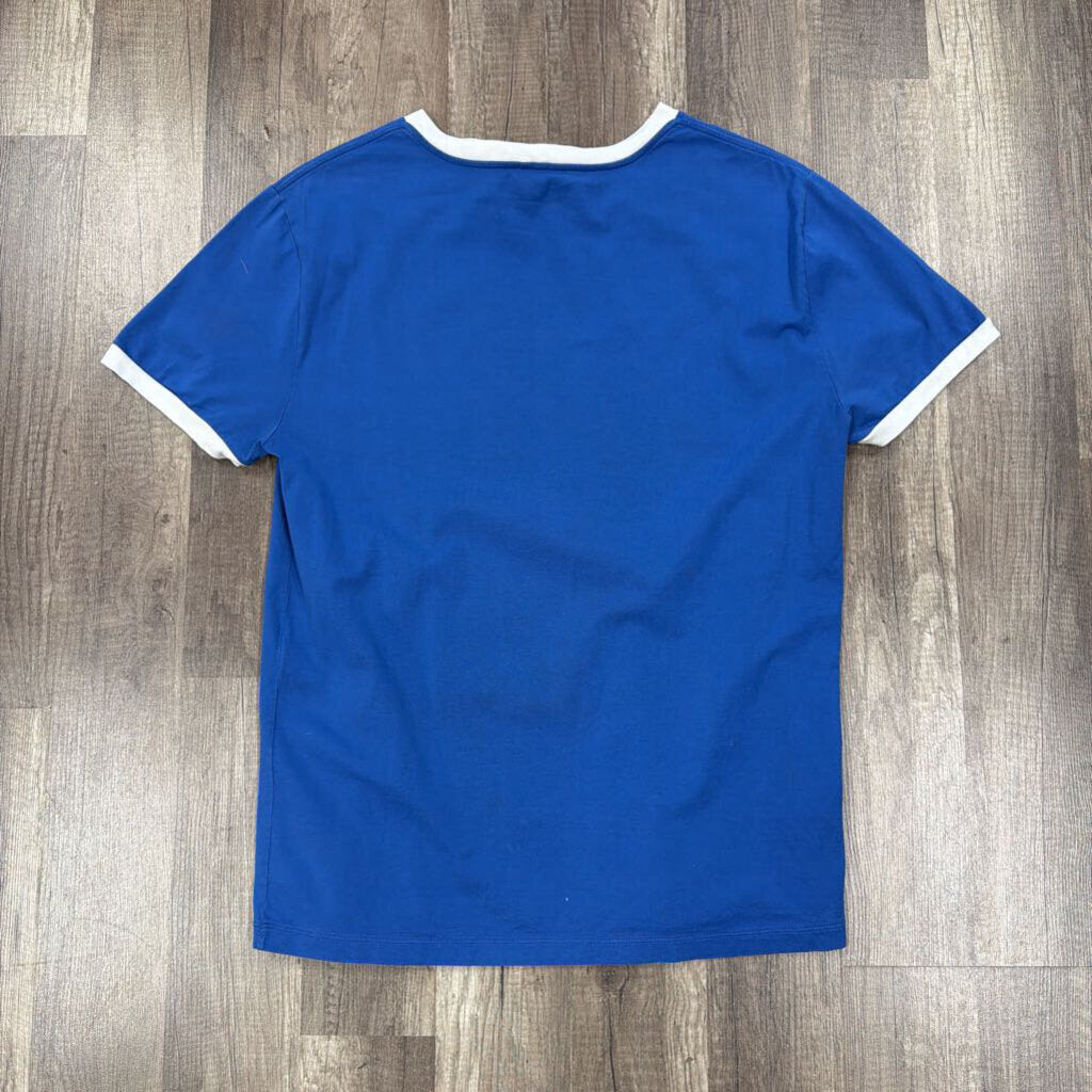 Celine Summer Blue Short Sleeve Shirt