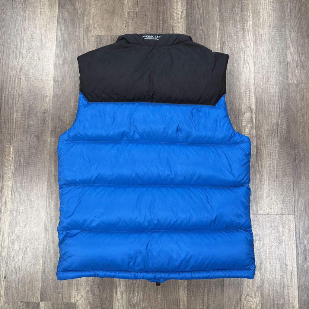 Moncler Polyamide Bubble Vest Blue