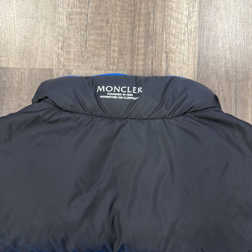 Moncler Polyamide Bubble Vest Blue