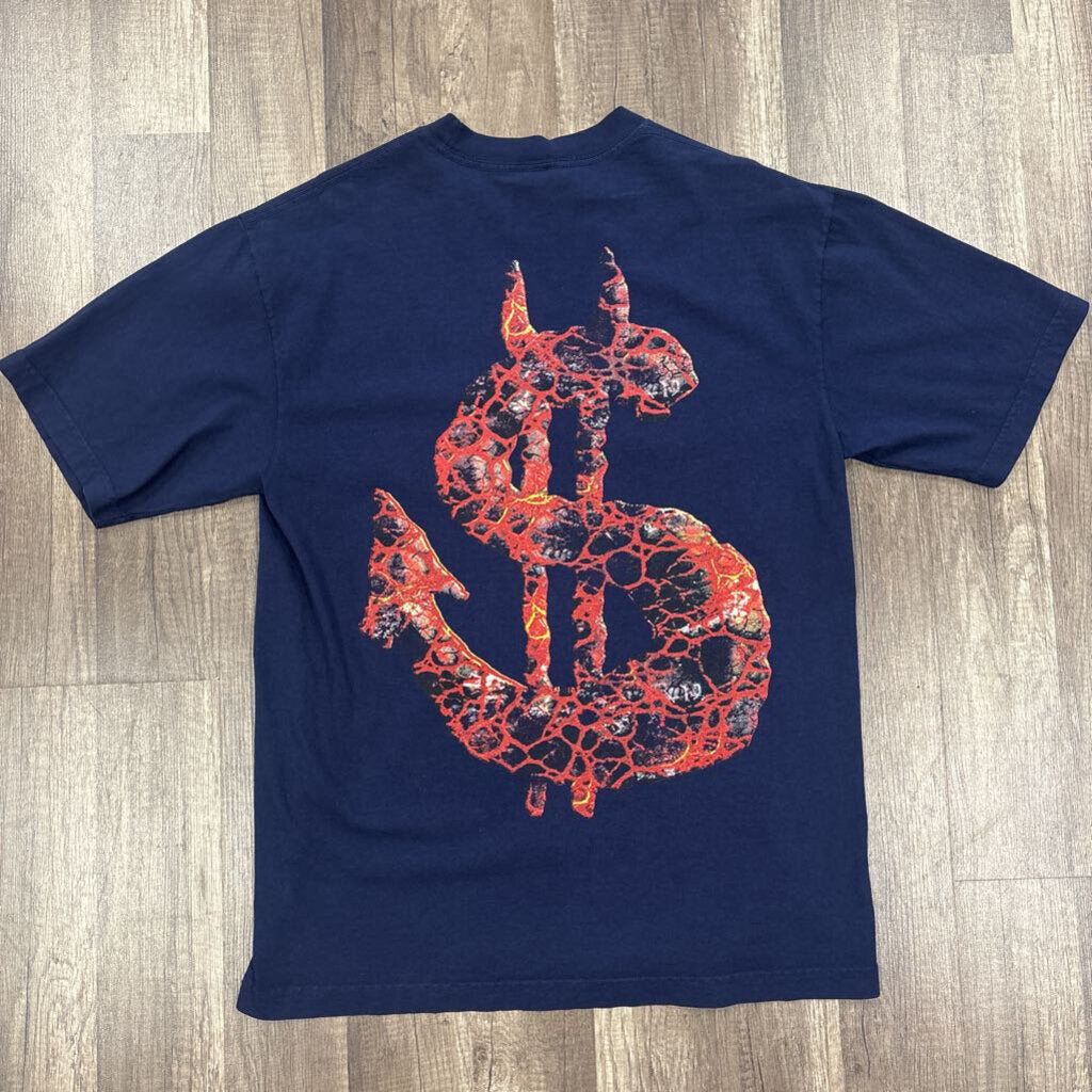 Saints Eyes Tee Navy