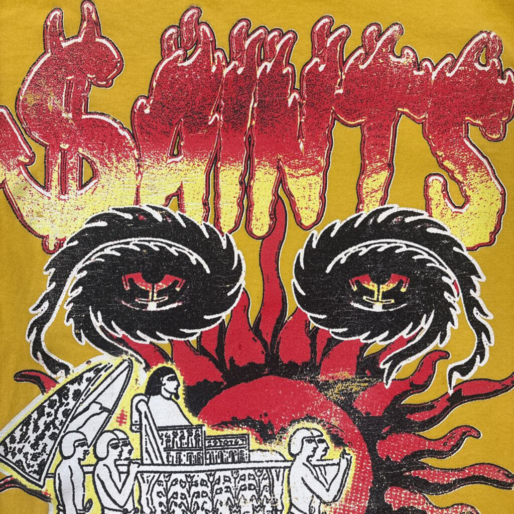 Saints Save Your Soul Tee Yellow