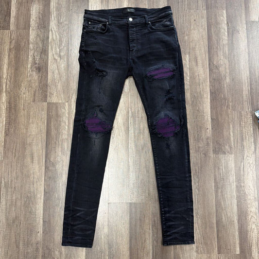 Amiri Jean Mx1 Purple Patch