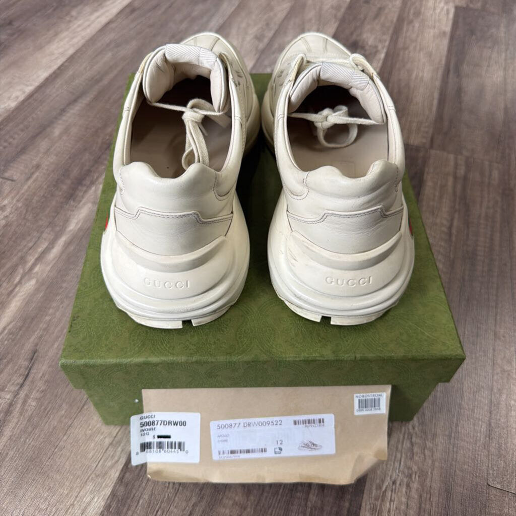 Gucci Rhyton Logo Beige