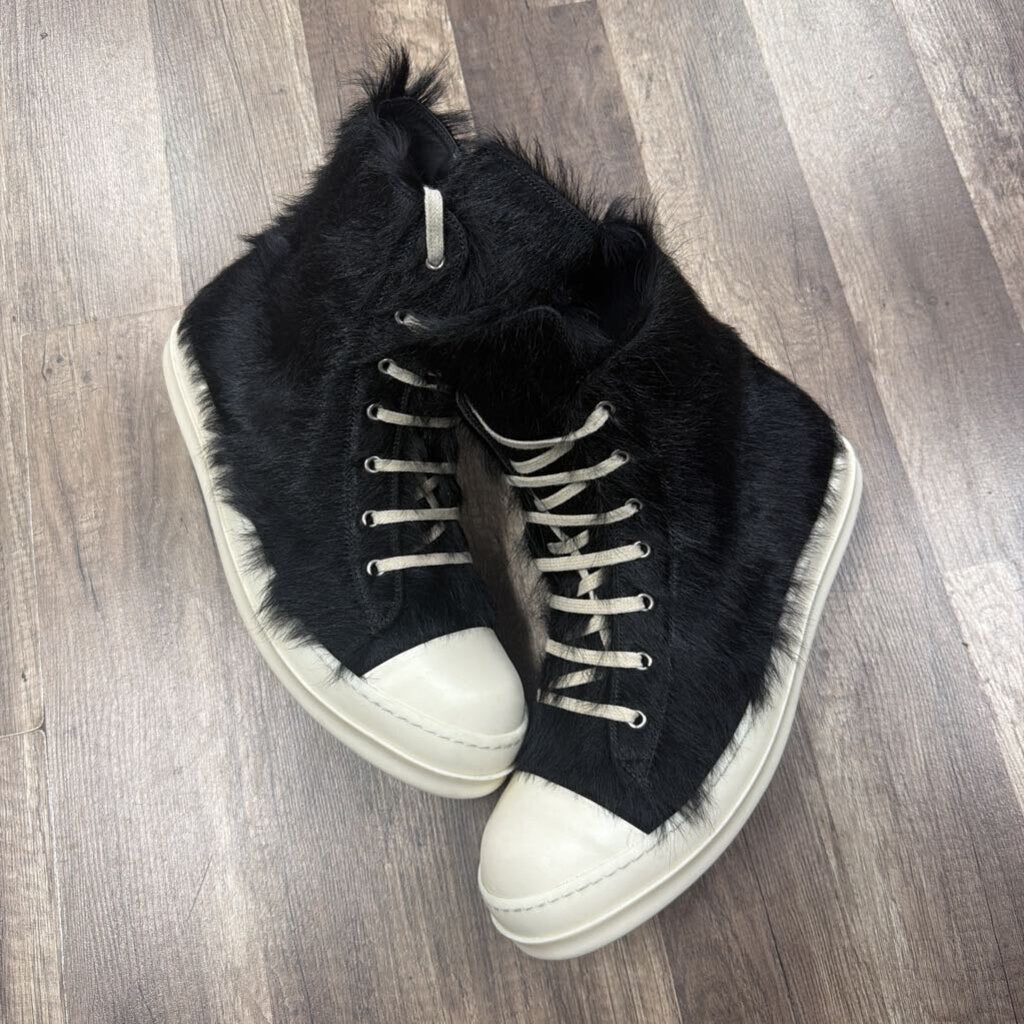 Rick owens hi black mohair (no box)