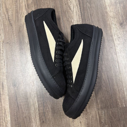 Rick owens vintage low black wool