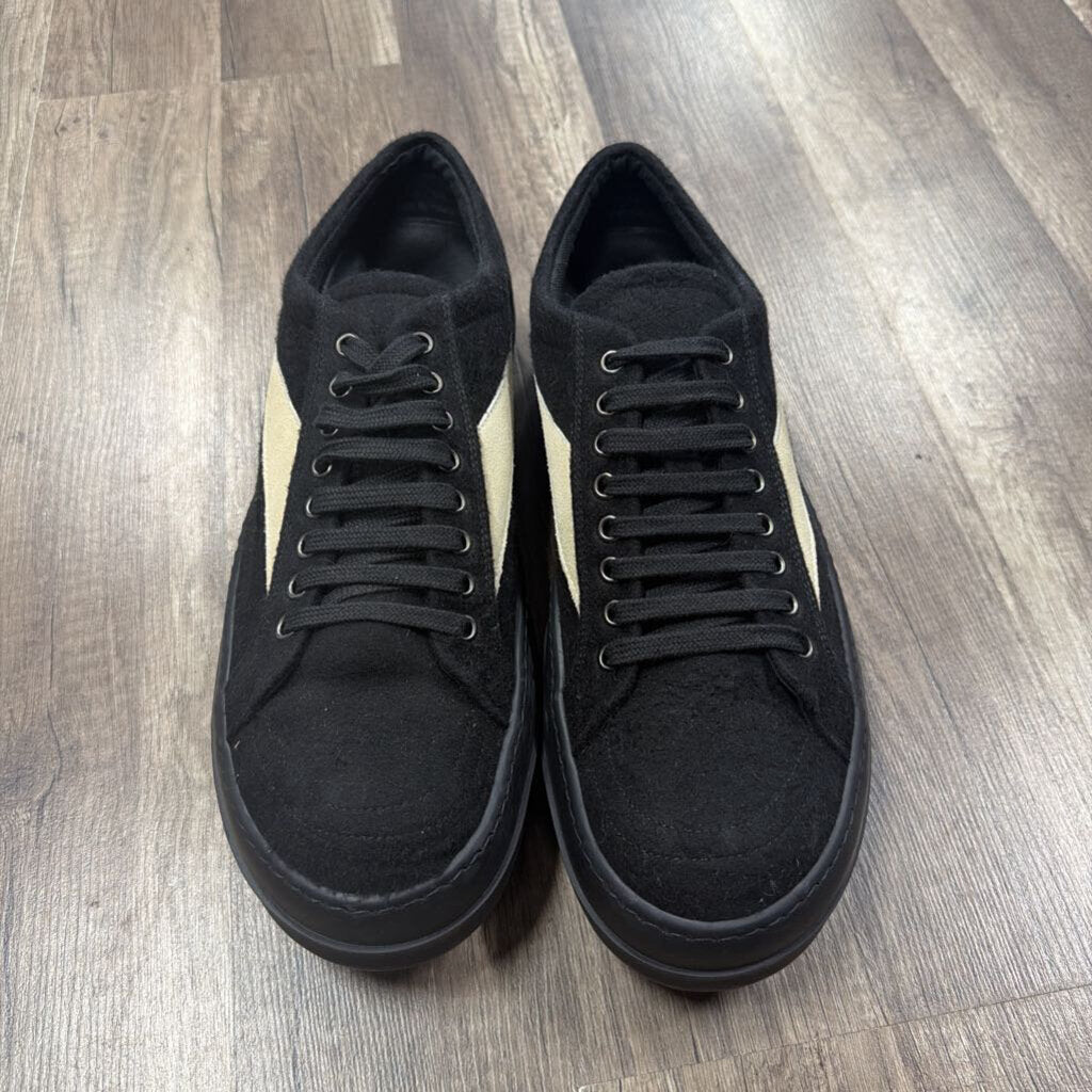 Rick owens vintage low black wool