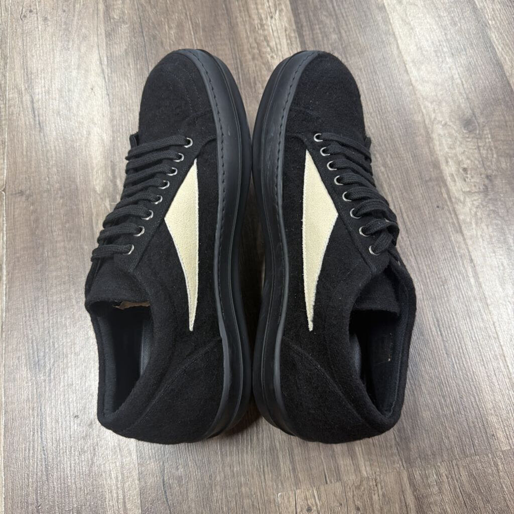 Rick owens vintage low black wool
