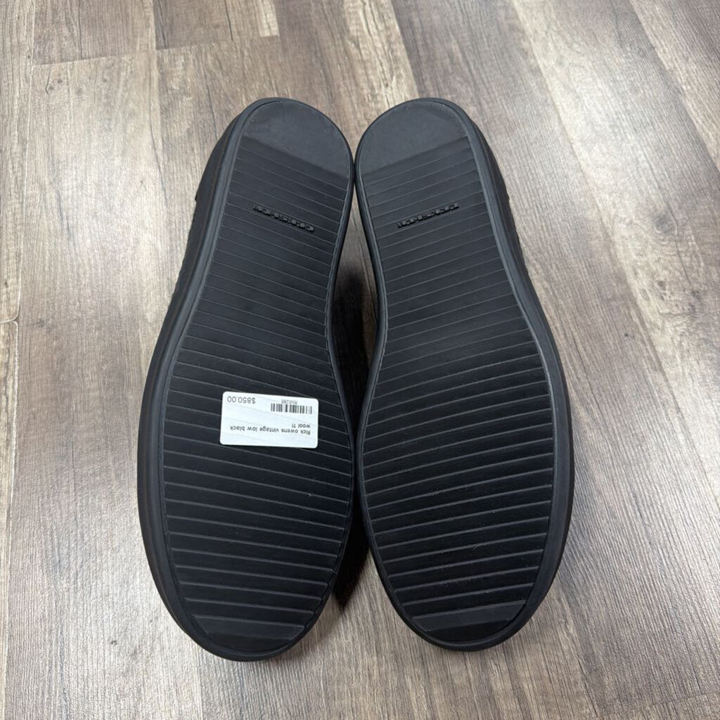 Rick owens vintage low black wool